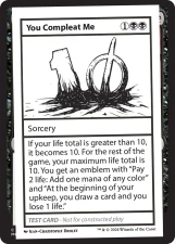 You Compleat Me card image