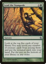 Lead the Stampede card image