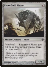 Razorfield Rhino card image