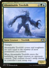 Abominable Treefolk card image