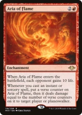 Aria of Flame card image