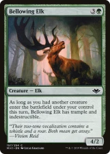 Bellowing Elk card image