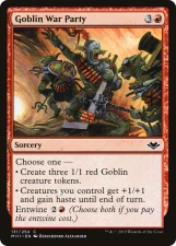 Goblin War Party card image