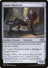 Lesser Masticore card image