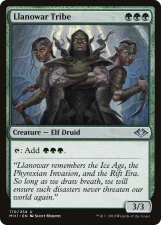 Llanowar Tribe card image