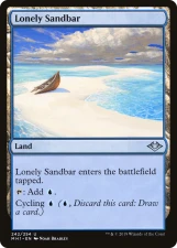 Lonely Sandbar card image