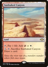 Sunbaked Canyon card image