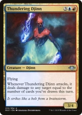 Thundering Djinn card image