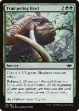 Trumpeting Herd card image