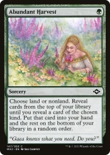 Abundant Harvest card image