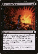 Discerning Taste card image