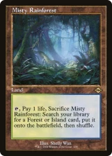 Misty Rainforest card image