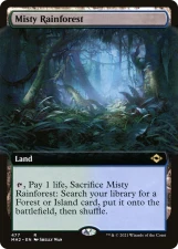 Misty Rainforest card image