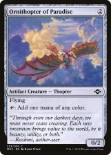 Ornithopter of Paradise card image