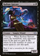 Radiant Epicure card image