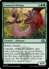 Annoyed Altisaur card image