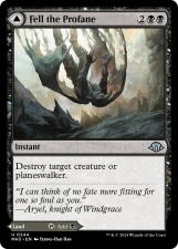 Fell the Profane // Fell Mire card image