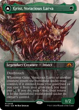 Grist, Voracious Larva // Grist, the Plague Swarm card image