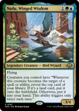 Nadu, Winged Wisdom card image