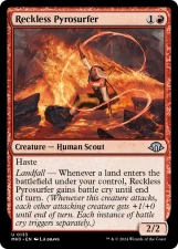 Reckless Pyrosurfer card image