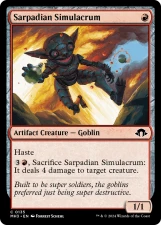 Sarpadian Simulacrum card image