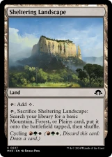 Sheltering Landscape card image