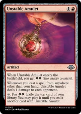 Unstable Amulet card image