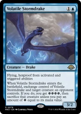Volatile Stormdrake card image