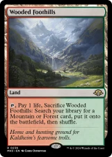 Wooded Foothills card image