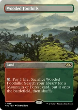 Wooded Foothills card image