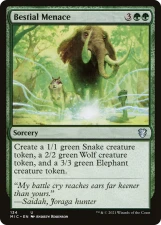 Bestial Menace card image