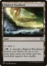 Blighted Woodland card image