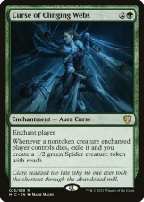 Curse of Clinging Webs card image