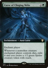 Curse of Clinging Webs card image