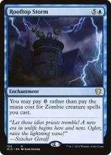 Rooftop Storm card image