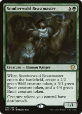 Somberwald Beastmaster card image