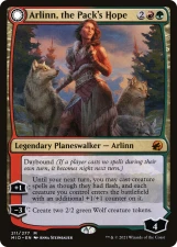 Arlinn, the Pack’s Hope // Arlinn, the Moon’s Fury card image