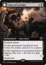 Curse of Leeches // Leeching Lurker card image