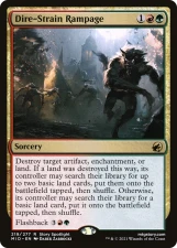 Dire-Strain Rampage card image
