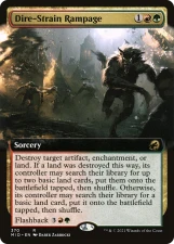 Dire-Strain Rampage card image