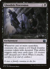 Ghoulish Procession card image