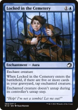 Locked in the Cemetery card image