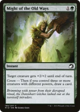 Might of the Old Ways card image