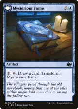 Mysterious Tome // Chilling Chronicle card image