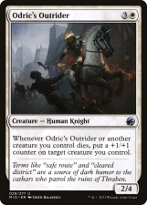 Odric’s Outrider card image