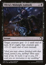 Olivia’s Midnight Ambush card image