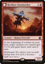 Reckless Stormseeker // Storm-Charged Slasher card image