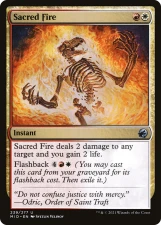 Sacred Fire card image