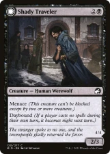 Shady Traveler // Stalking Predator card image