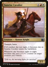 Sunrise Cavalier card image